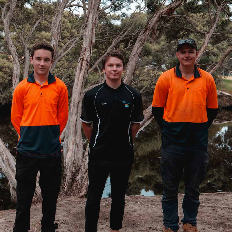 Trainees at City of Victor Harbor